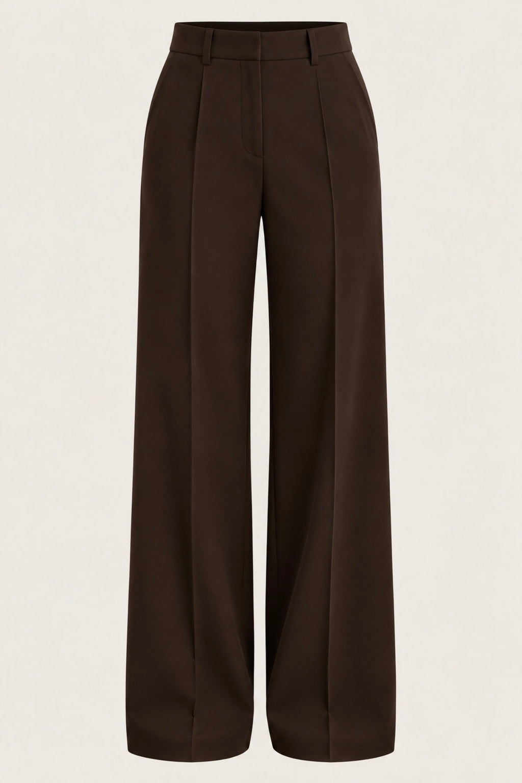 Camille Tailored Trousers Brown
